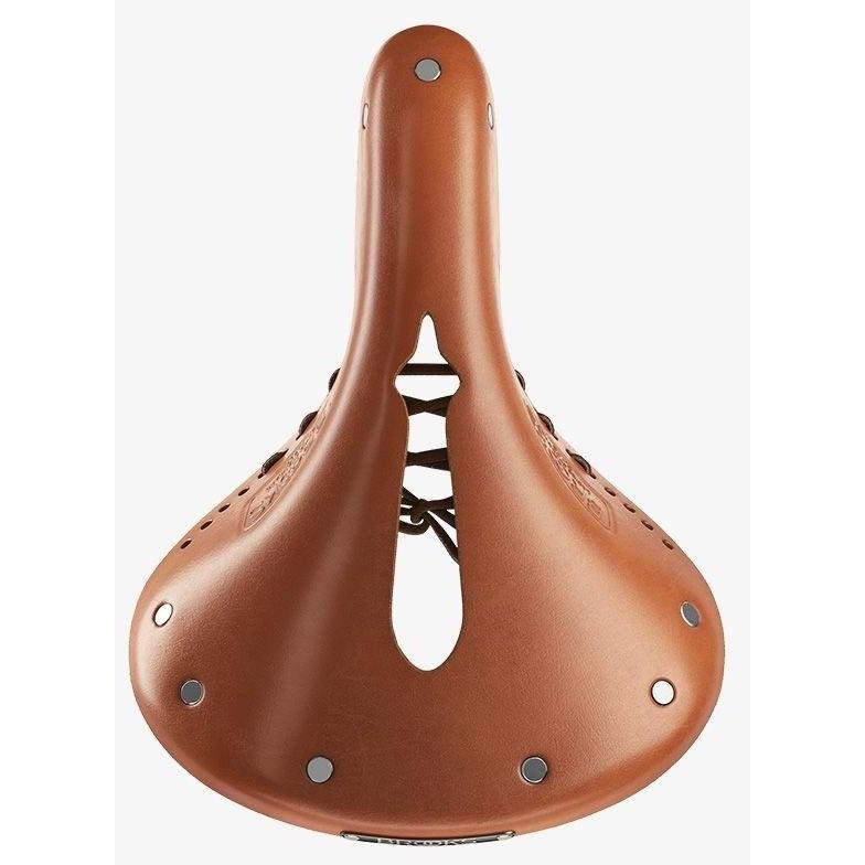 Brooks B17 Carved Short Saddle Honey