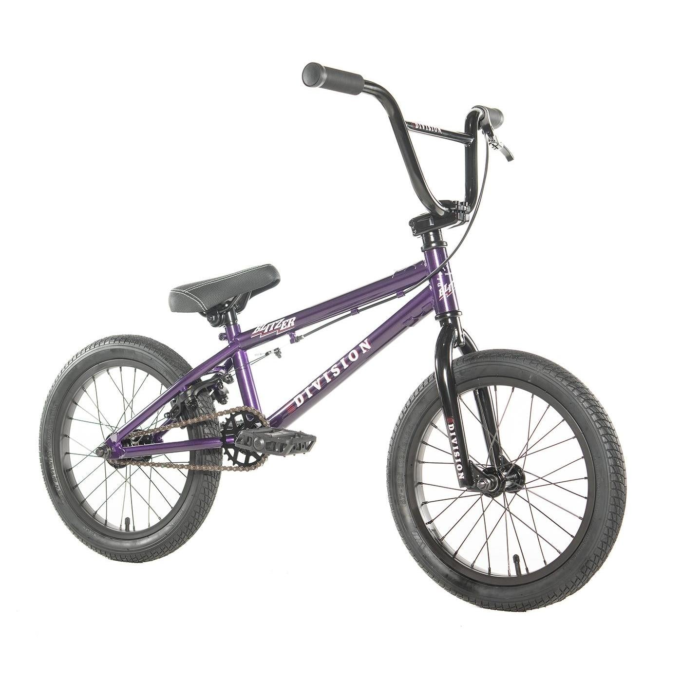 Division Blitzer 16'' BMX Bike Metal Purple