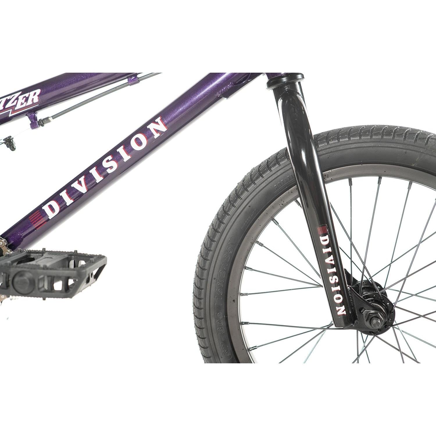 Division Blitzer 16'' BMX Bike Metal Purple