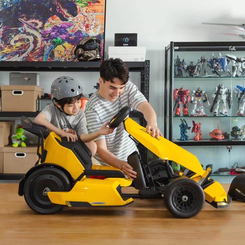 Segway Ninebot Go Kart Pro Lamborghini Edition Electric Go Kart Yellow