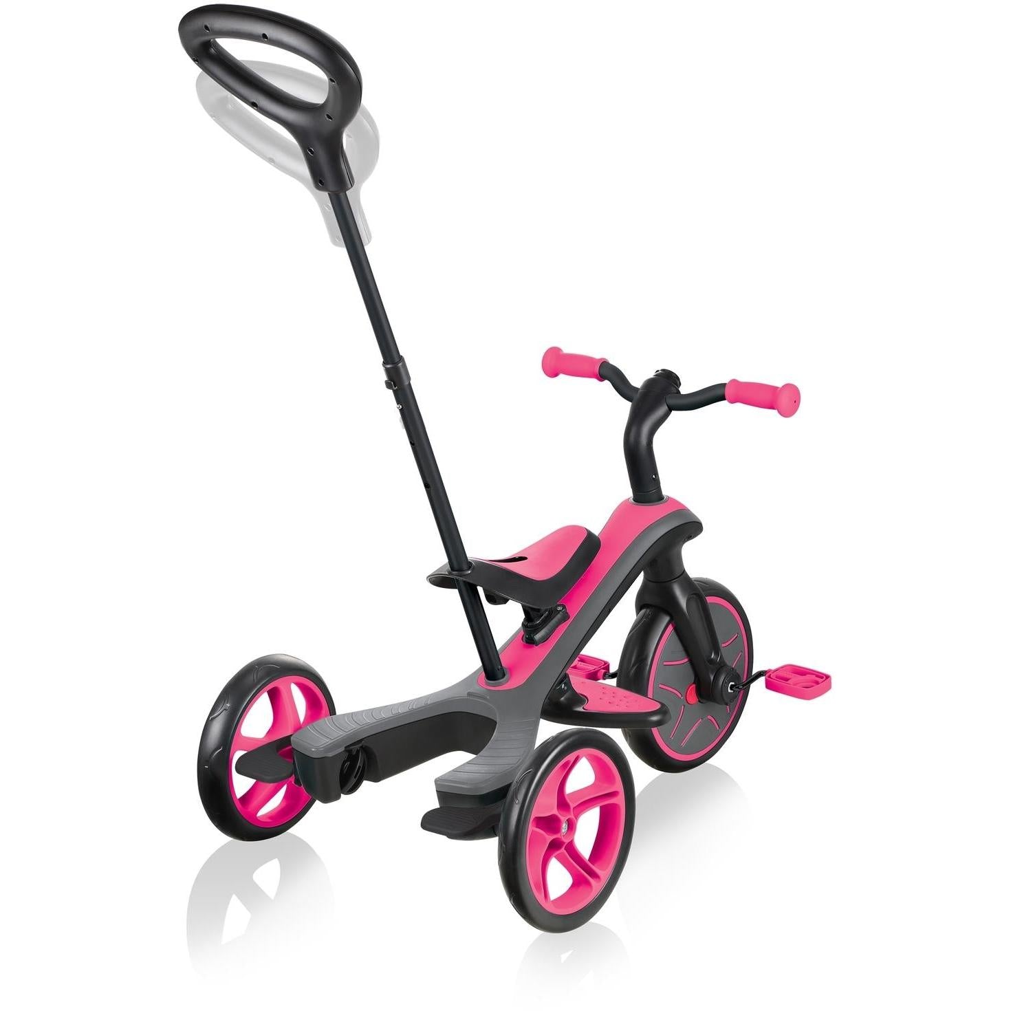 桃☆　GLOBBER EXPLORER TRIKE 3in1 Convertible Tricycle: EXPLORER TRIKE 4in1 – Globber