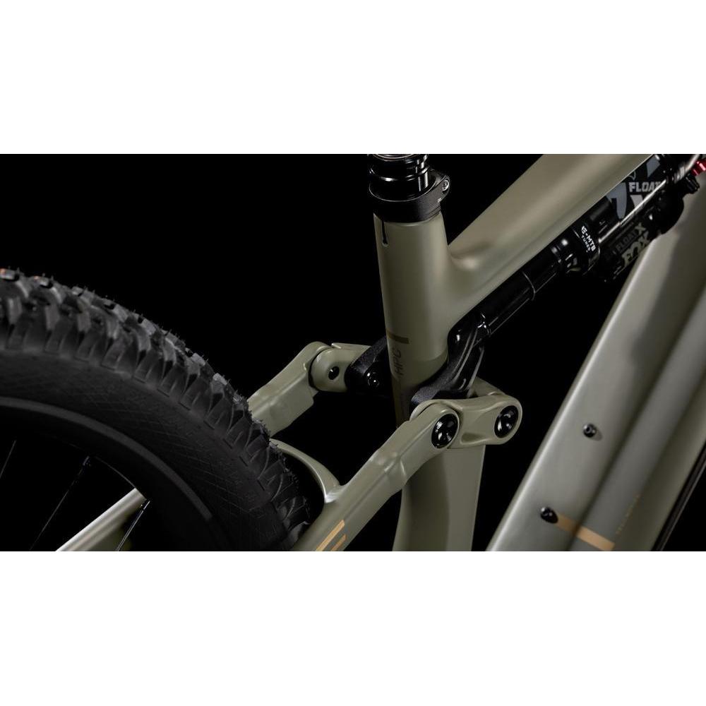 Cube Stereo Hybrid ONE44 HPC TM Electric Enduro Bike Dustyolive'n'Gold X-Large