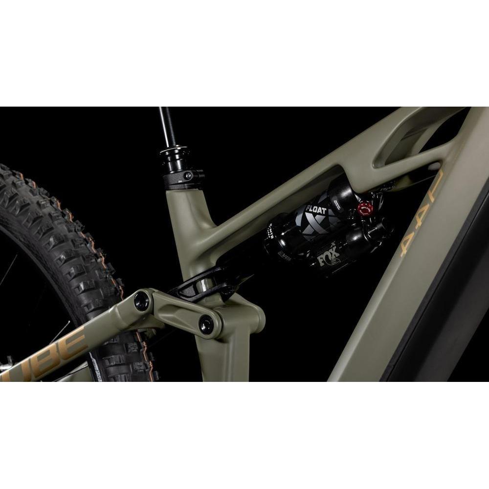 Cube Stereo Hybrid ONE44 HPC TM Electric Enduro Bike Dustyolive'n'Gold X-Large