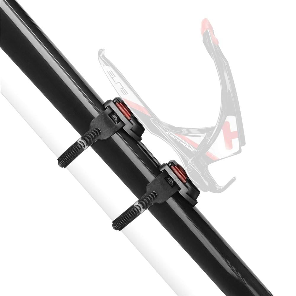 Elite Bottle Cage Adapter Kit Black
