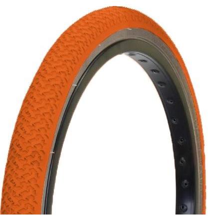 Kenda K55 BMX Tyre 20 x 1.75'' Orange/Skin Wall
