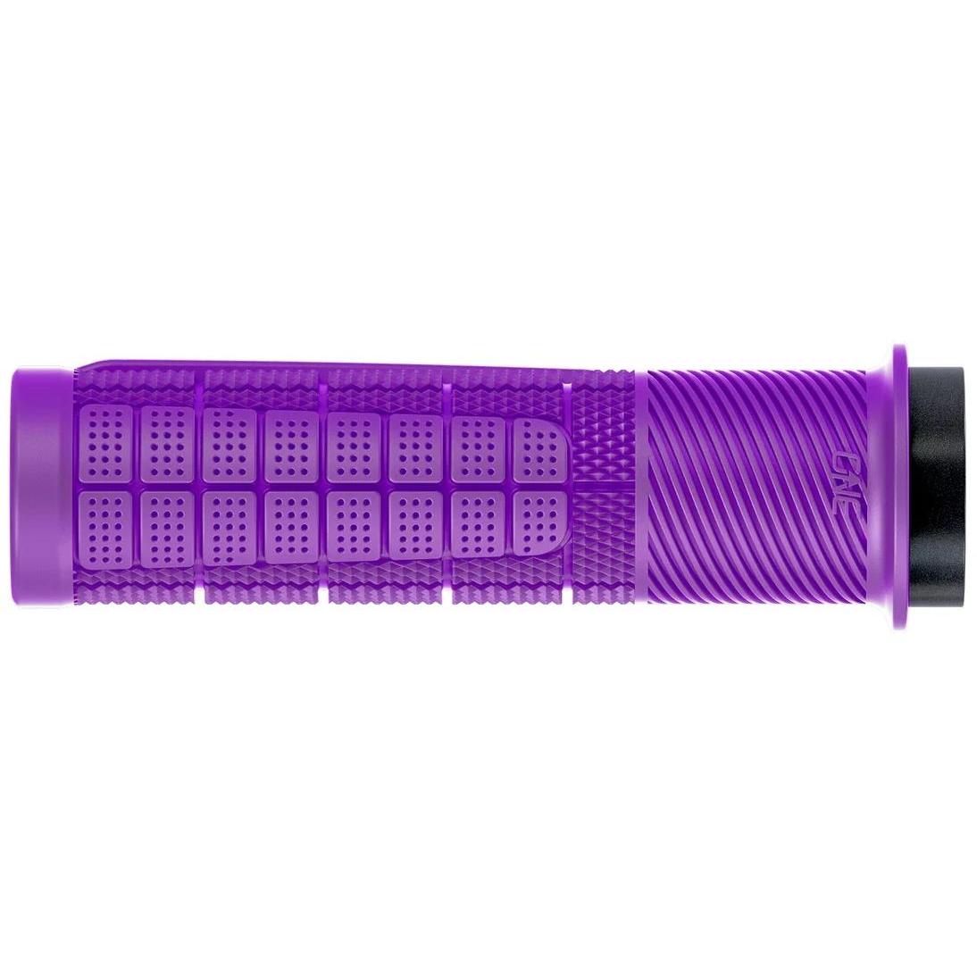OneUp Components Thick Lock-On Grips Purple
