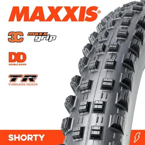 Maxxis Shorty TLR Folding MTB Tyre 2x120TPI 29 x 2.40''