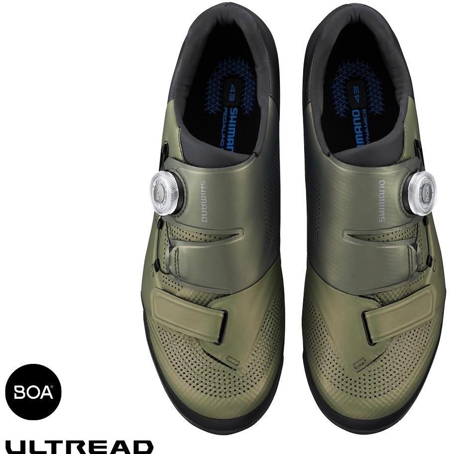 Shimano XC502 Mens MTB Shoes Moss Green 2022