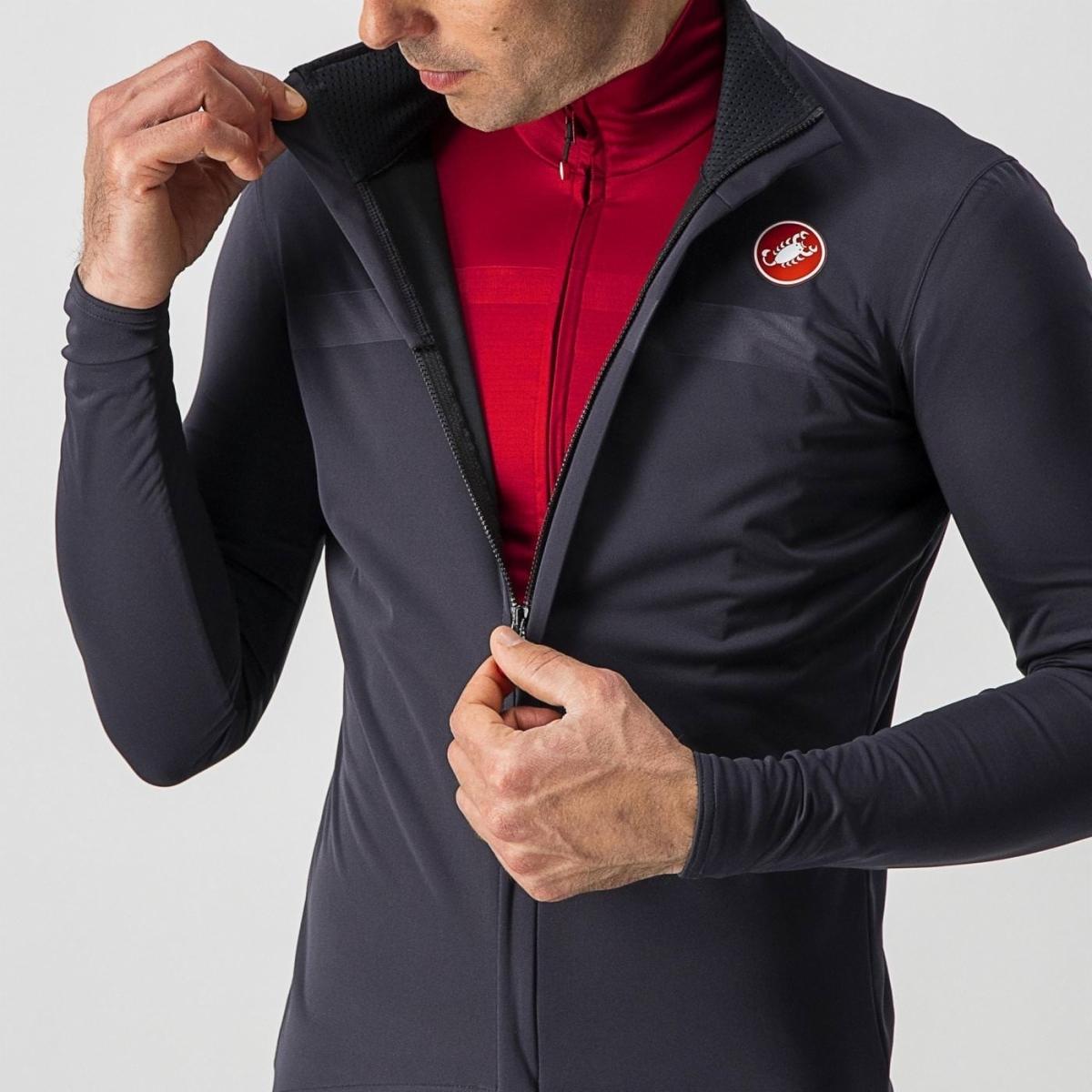 Castelli Goccia Jacket Dark Grey