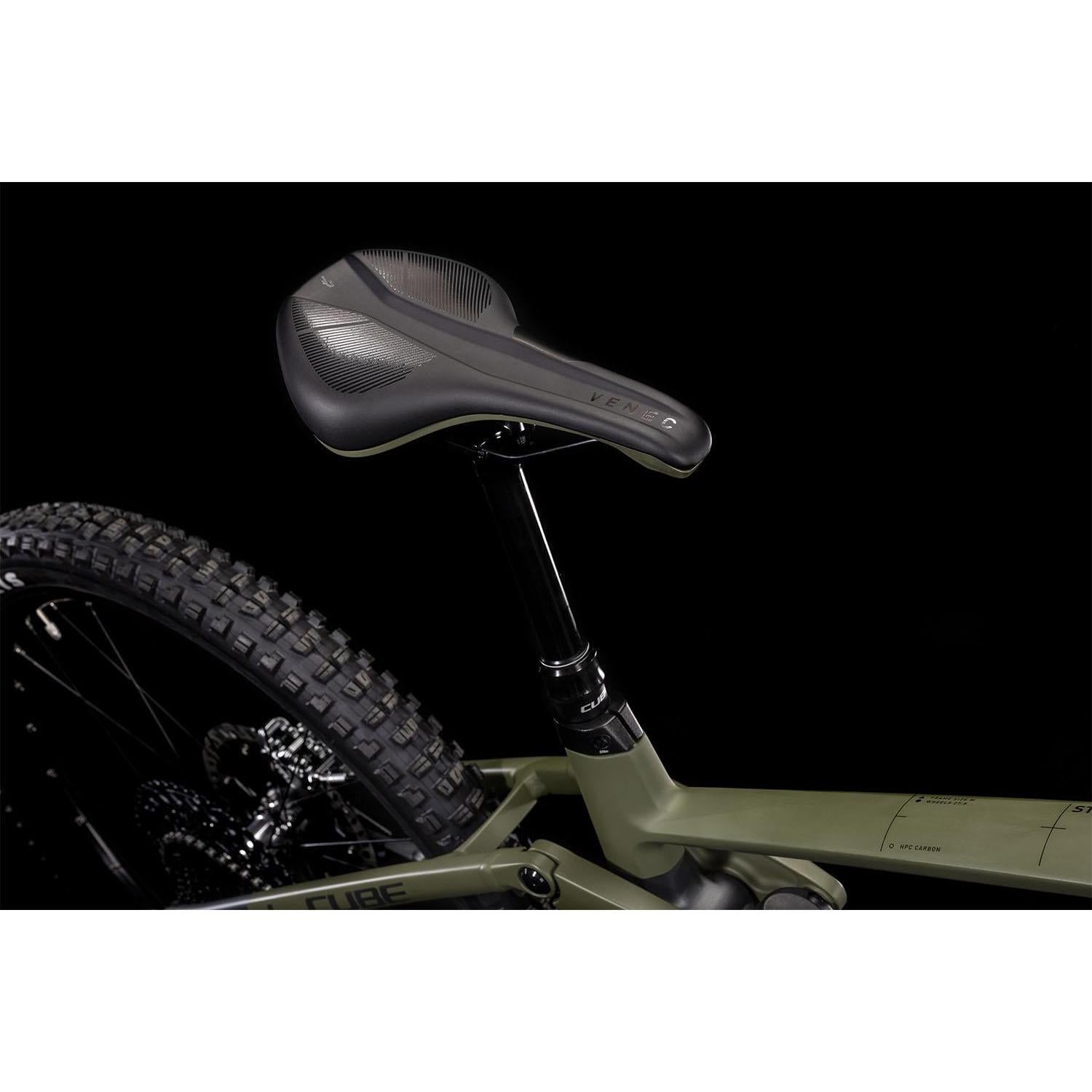 Cube Stereo Hybrid 160 HPC TM 750 Dual Suspension Electric Mountain Bike 27.5'' Flashgrey 'n' Olive