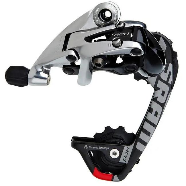 SRAM Red 10 Speed Rear Derailleur AeroGlide WiFli Medium Cage Max 32T