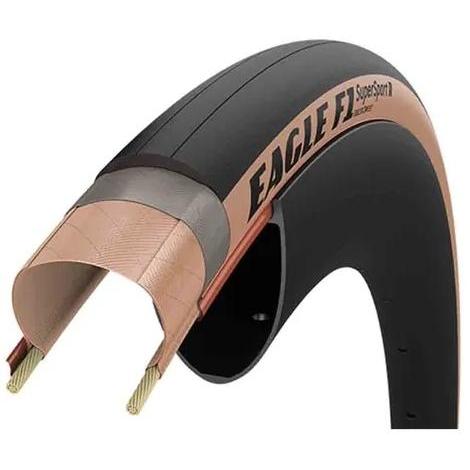 Good Year Eagle F1 Super Sport R Tubeless Road Tyre 700x25c Tan