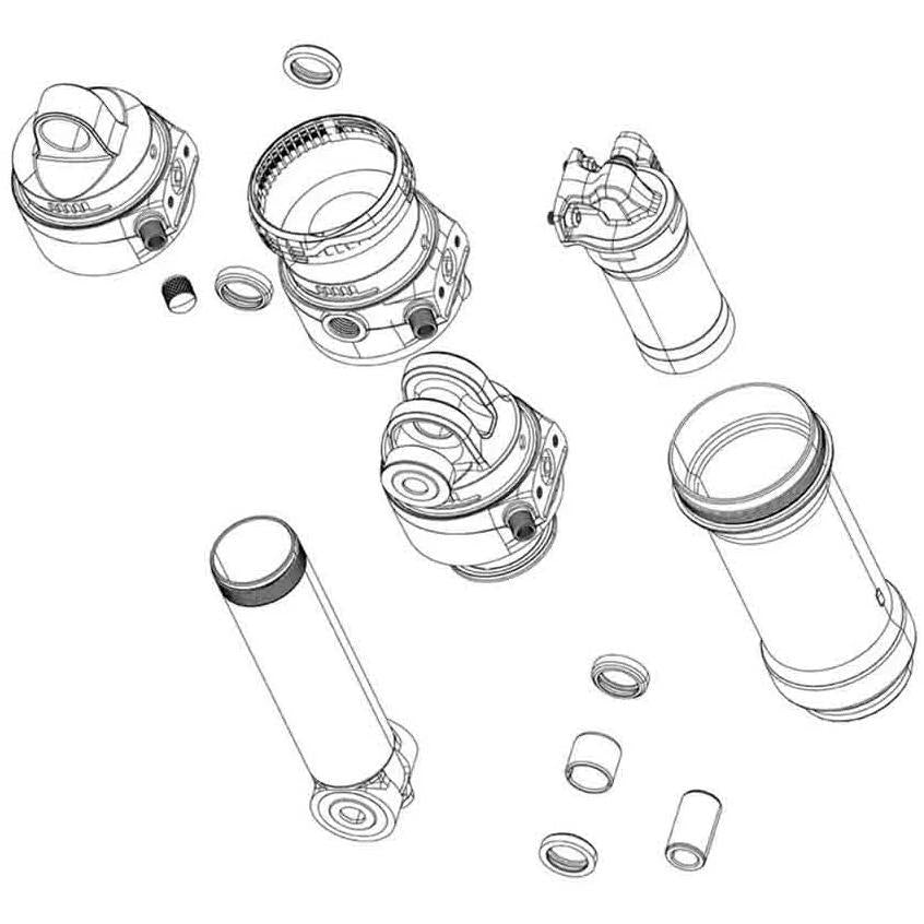 Rockshox Rear Shock Volume Reducer Kit