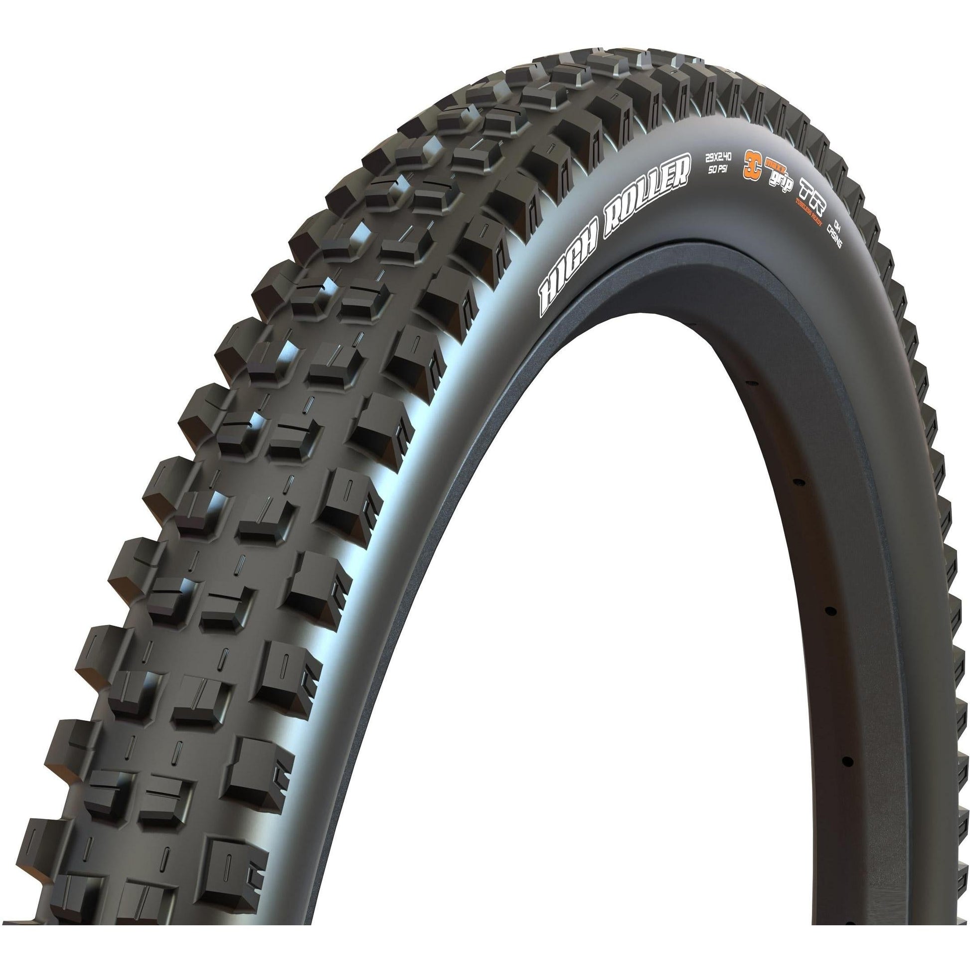 Maxxis High Roller III Folding MTB Tyre DH 3C MaxxGrip TR 29 x 2.40'' 2x60TPI