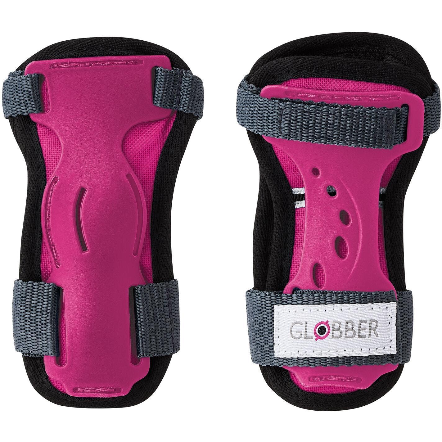 Globber Junior Protective Pad Set Fucshia