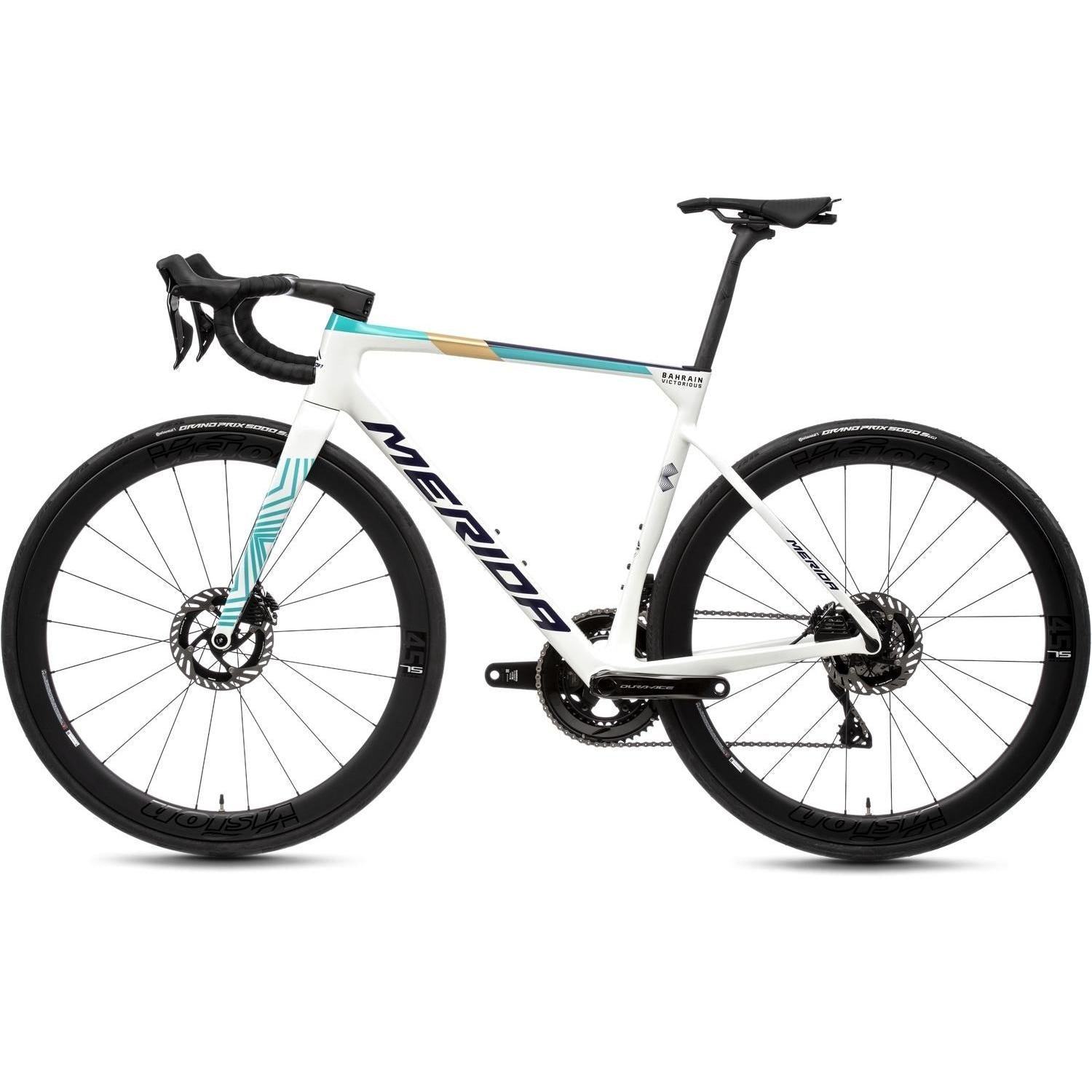 Merida Scultura Team Road Bike Teal/Pearl Blue