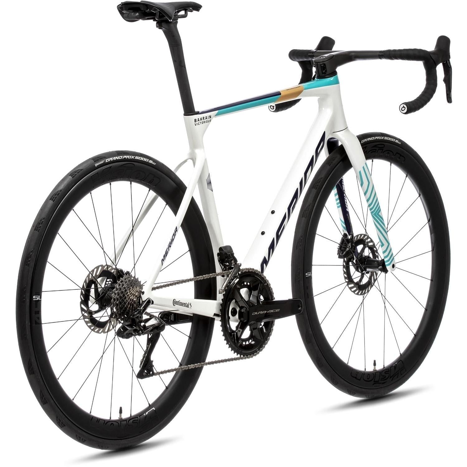 Merida Scultura Team Road Bike Teal/Pearl Blue