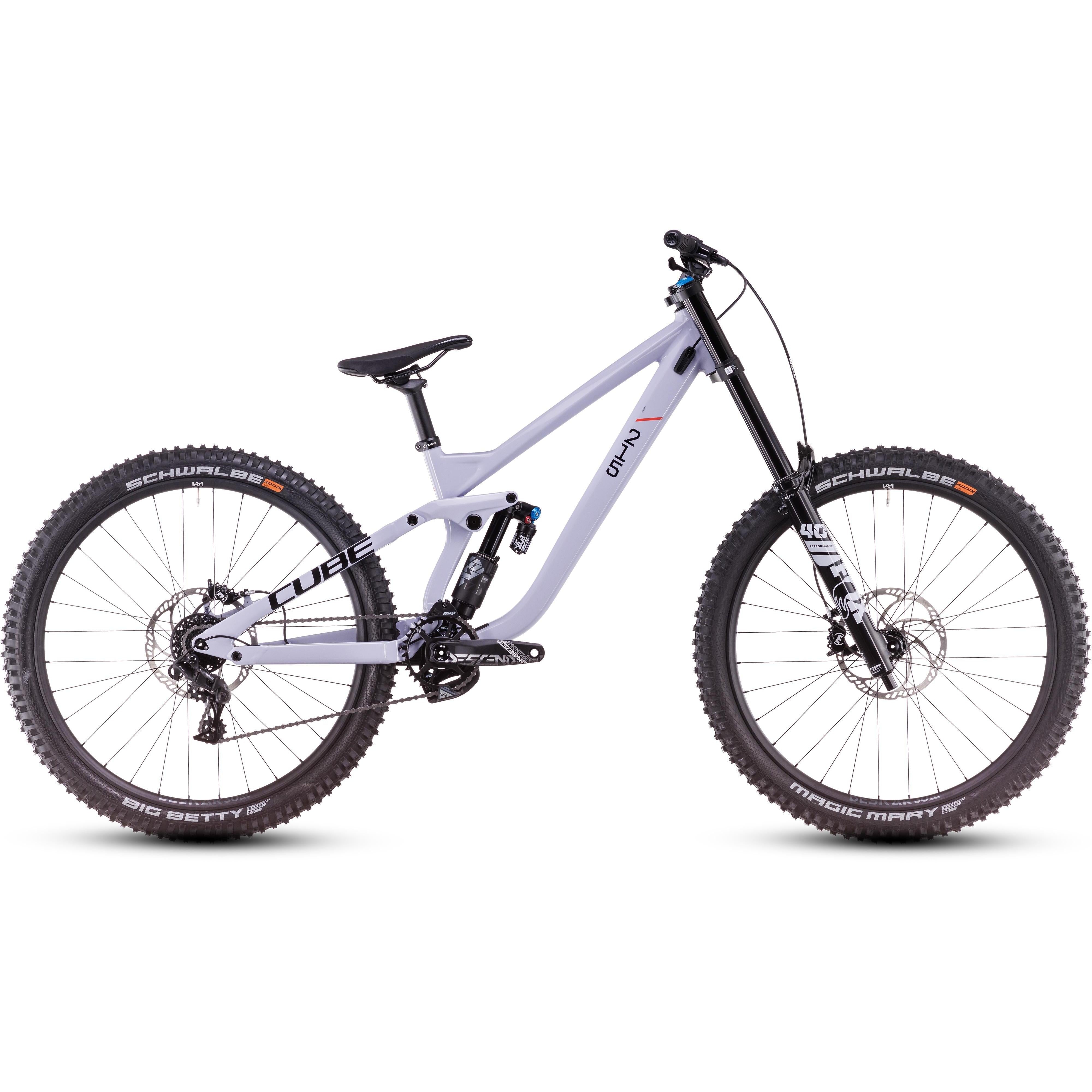 Cube TWO15 Race 27.5'' Downhill Bike Cyclamen'n'Black