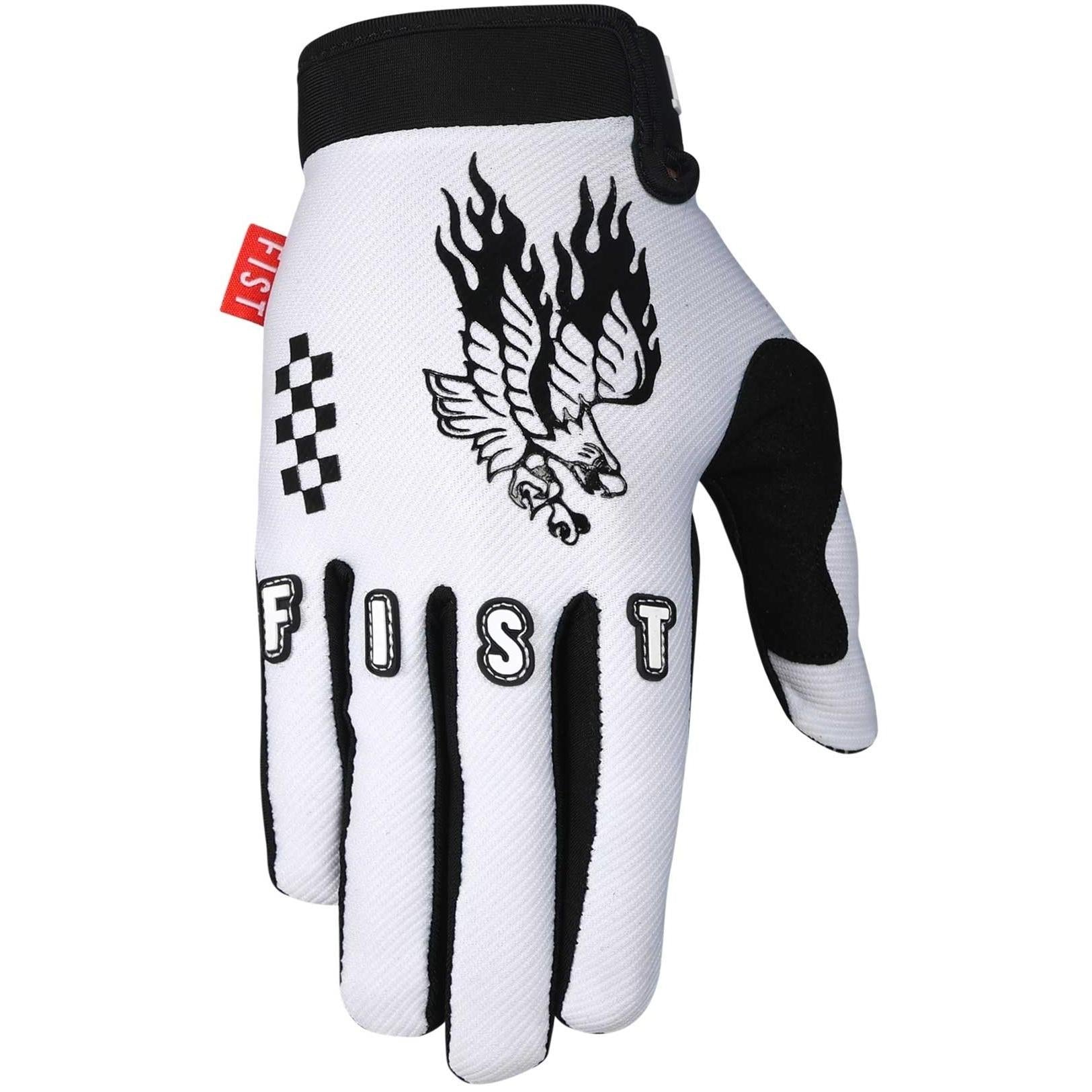 Fist Strapped Gloves Baxter Maiwald - Soaring Eagle White/Black