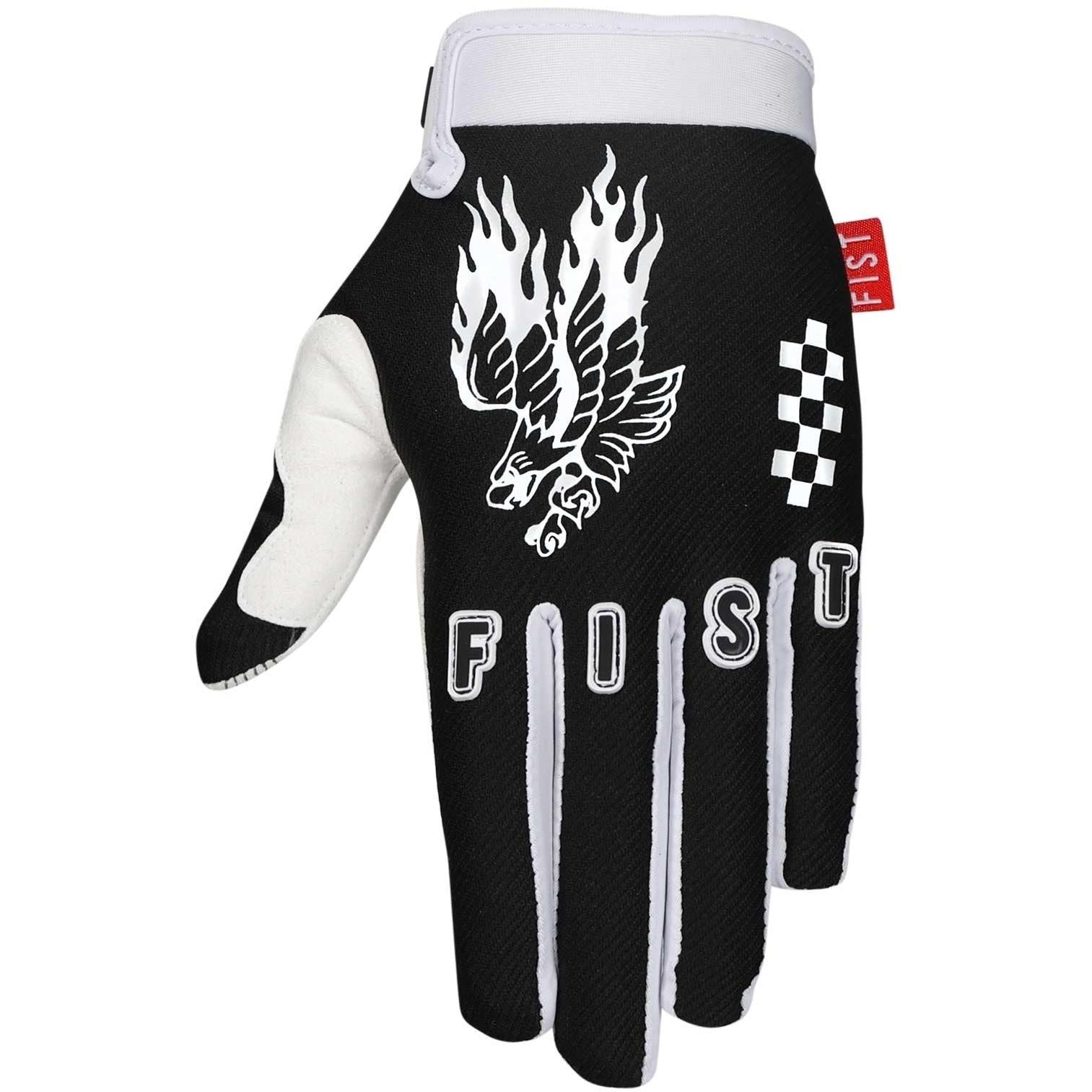 Fist Strapped Gloves Baxter Maiwald - Soaring Eagle White/Black