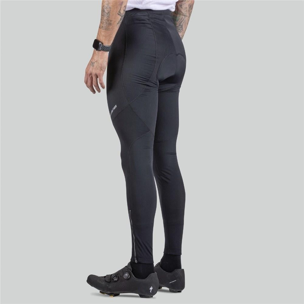 Bellwether Men's Tights Thermaldress w/Chamois Black LG
