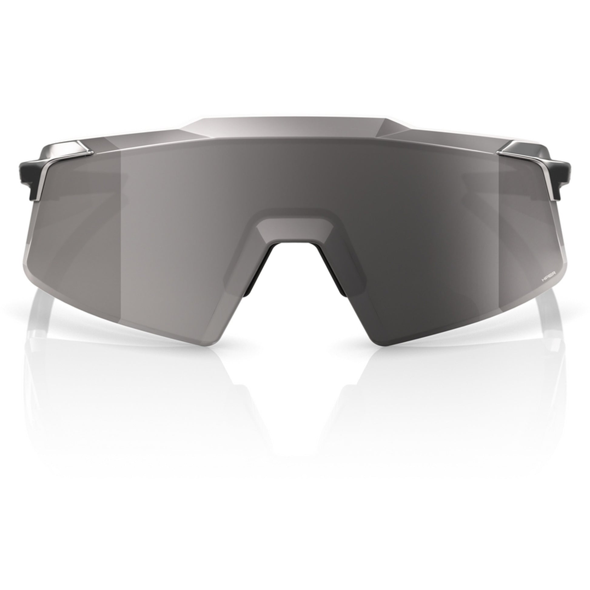 100% Aerocraft Sunglasses Gloss Chrome - HiPER Silver Chrome Lens