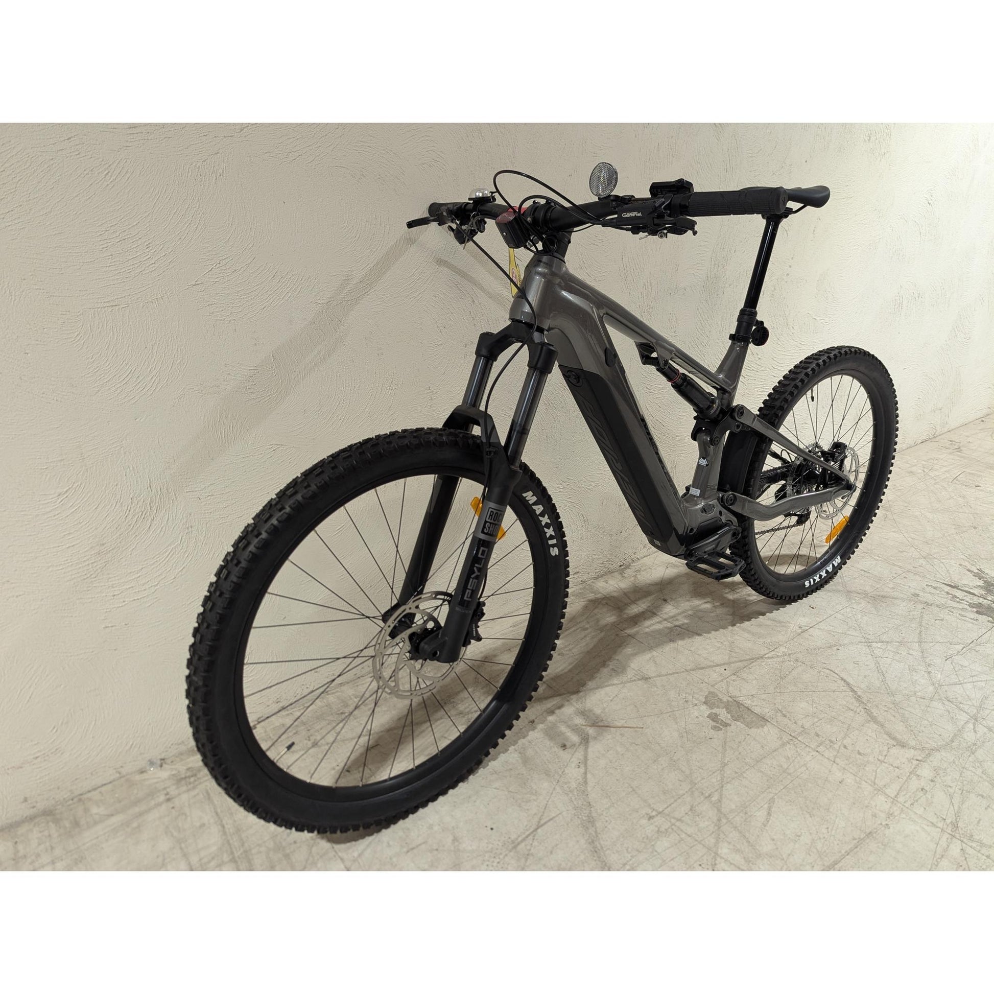 EX-DEMO Merida eOne-Sixty 400 Electric Enduro Bike 630Wh Battery Gunmetal Grey/Black (Large)