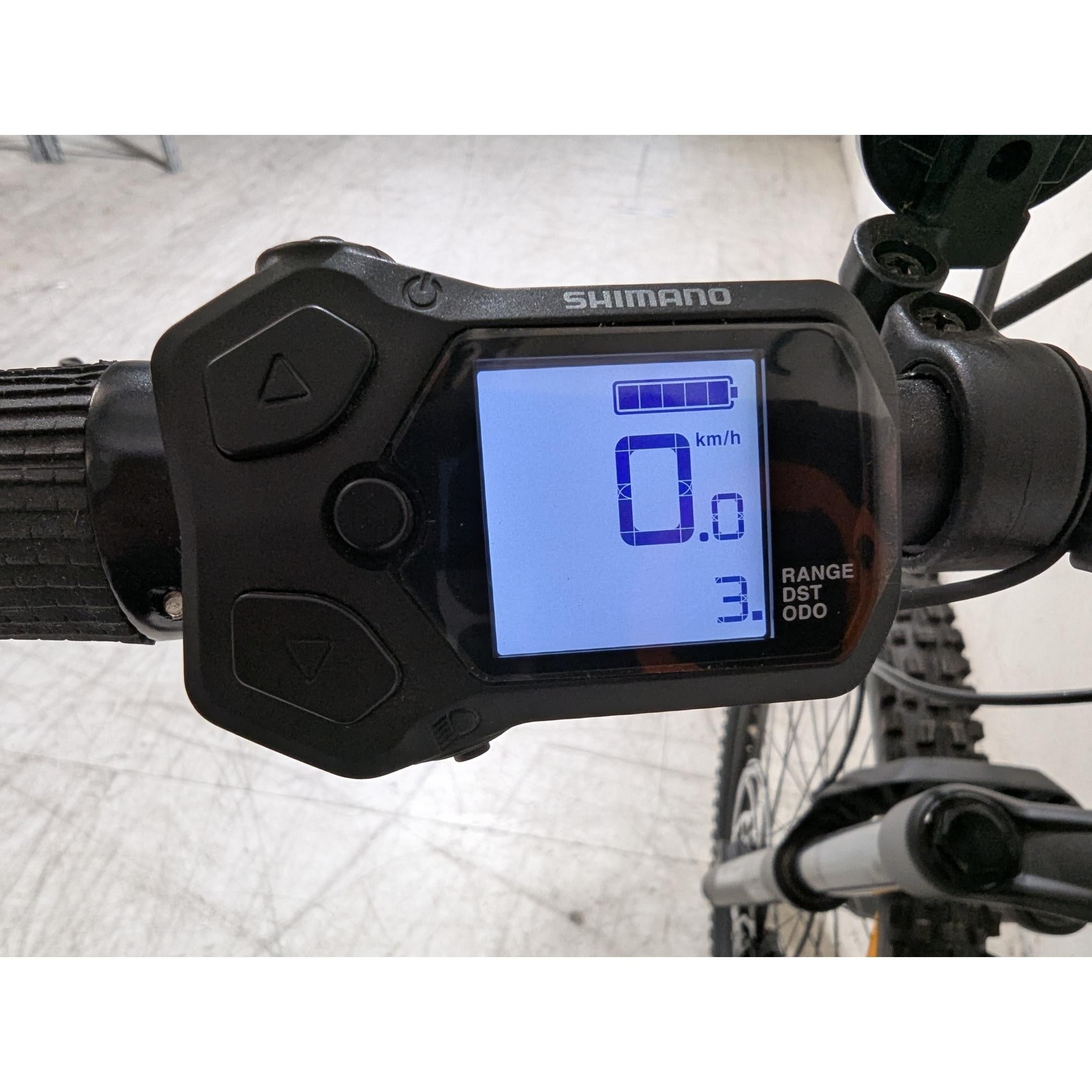 EX-DEMO Merida eOne-Sixty 400 Electric Enduro Bike 630Wh Battery Gunmetal Grey/Black (Large)