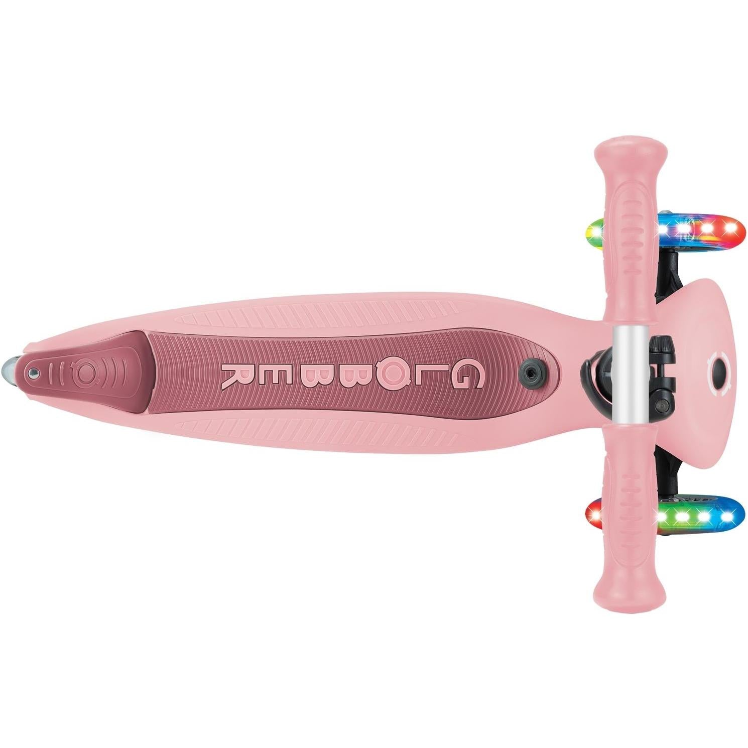 Globber Go Up Active Lights 360 - 3 in 1 Kids Scooter Pink