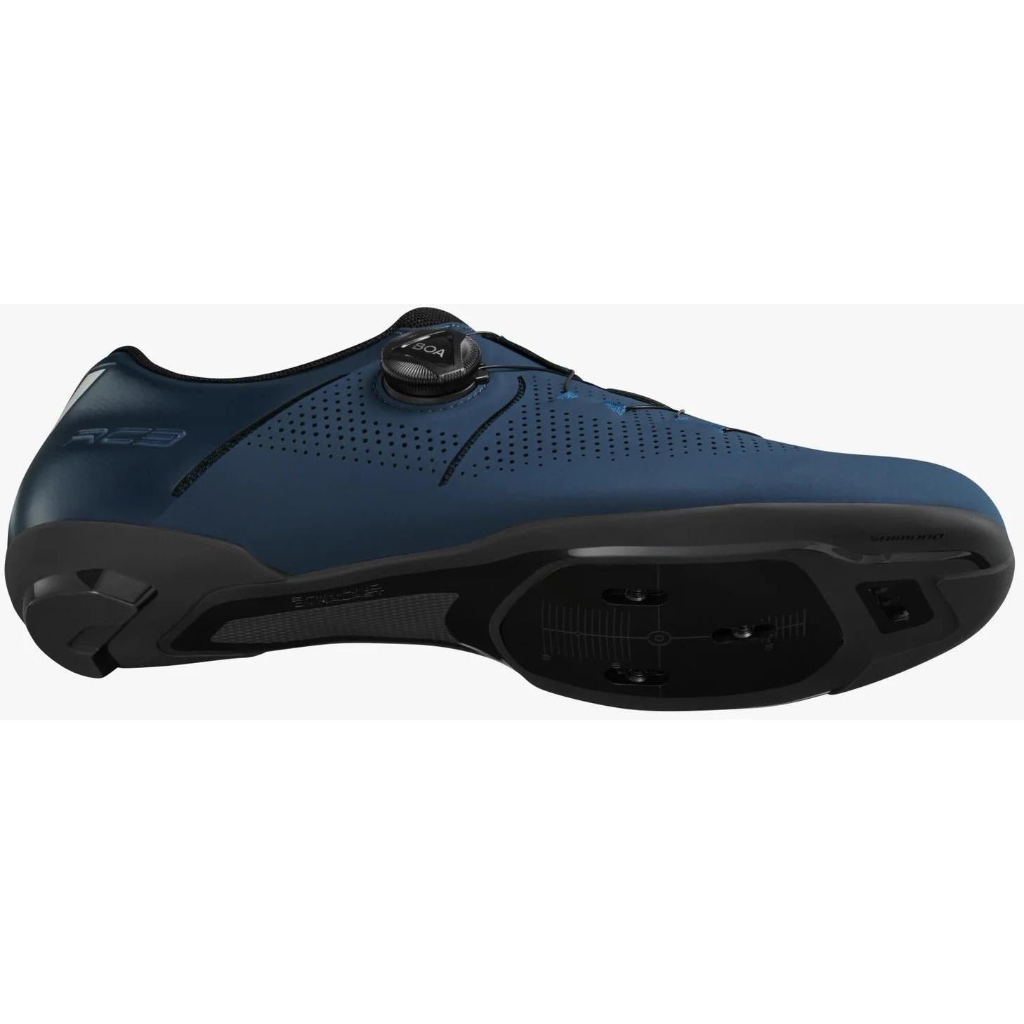 Shimano RC302 Mens Road Shoes Navy 2025 – 99 Bikes