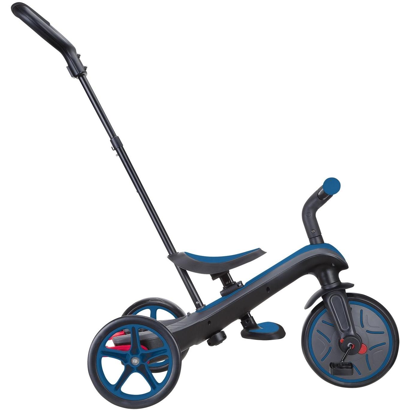 Globber Explorer 4in1 Kids Trike w/ Folding Canopy Royal Blue