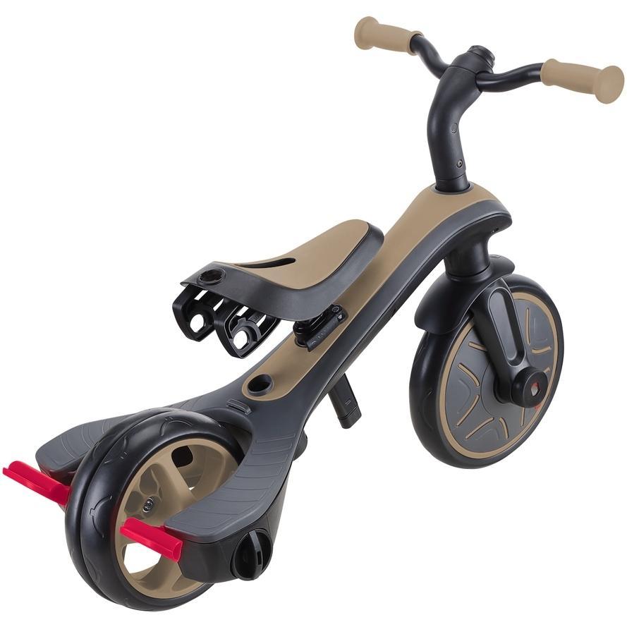Globber Explorer 4in1 Kids Trike w/ Folding Canopy Sand