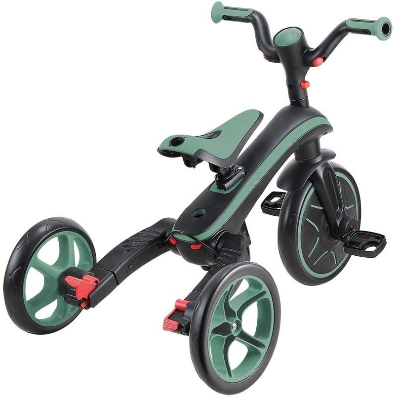 Globber Explorer Foldable 4in1 Kids Trike Olive