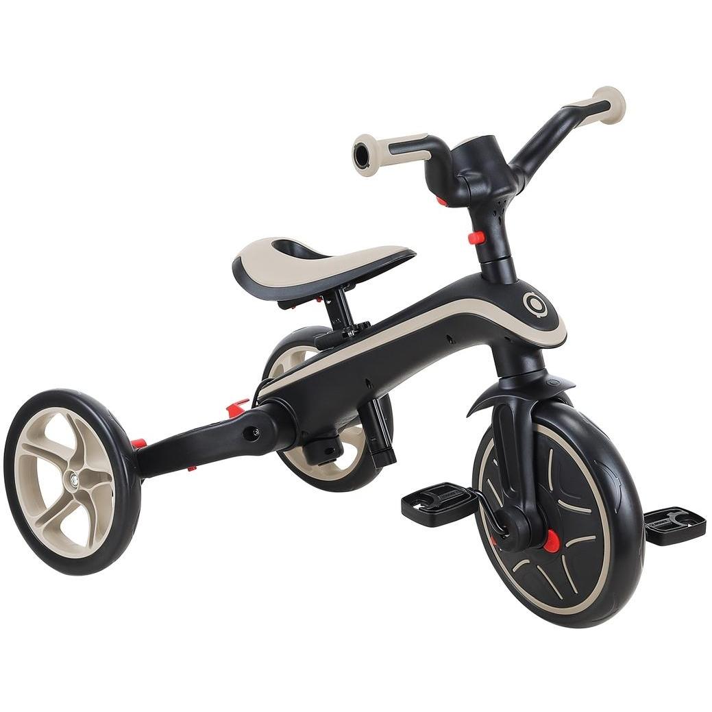 Globber Explorer Foldable 4in1 Kids Trike Taupe