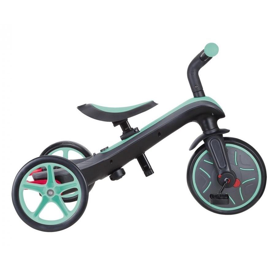 Globber Explorer 4in1 Kids Trike w/ Folding Canopy Mint