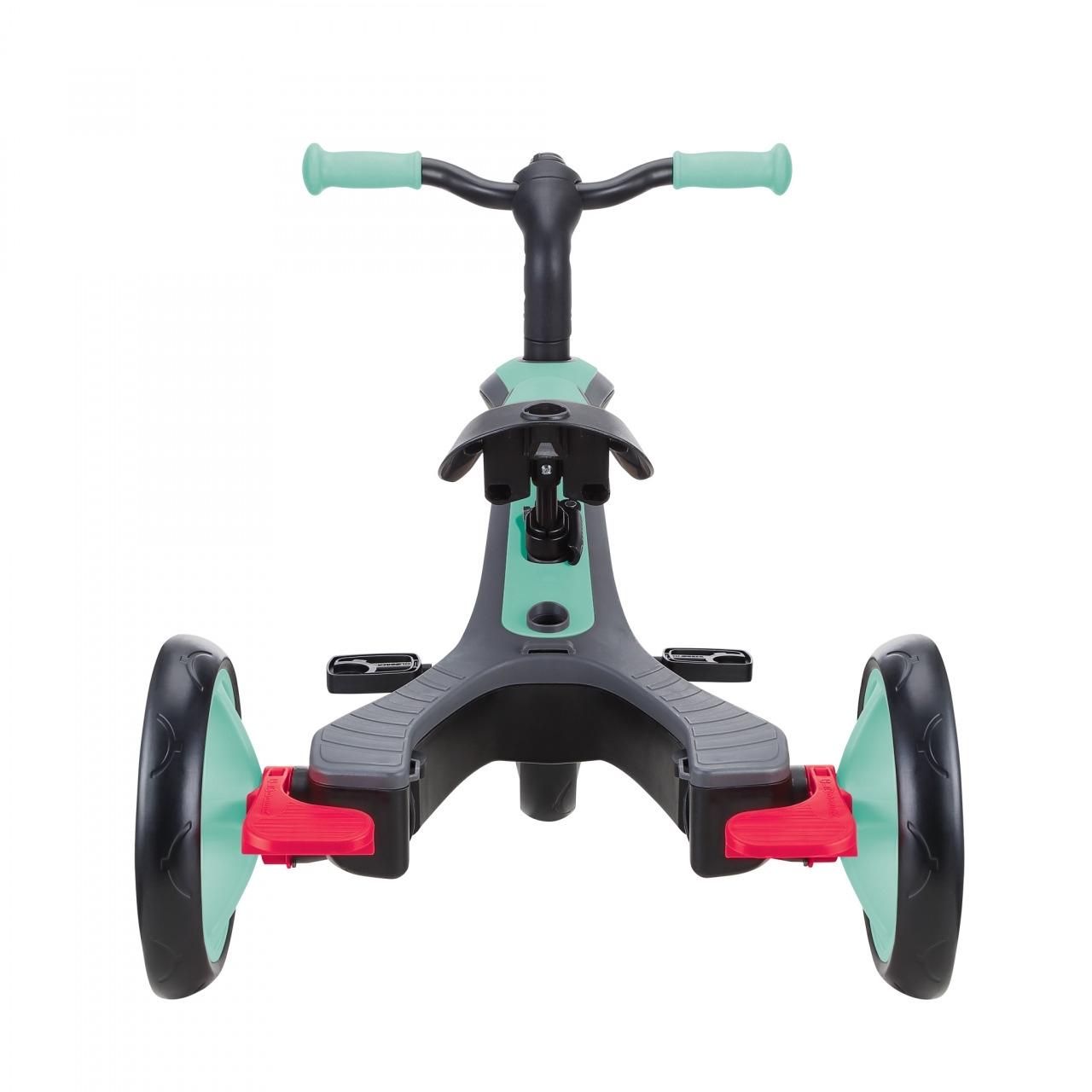 Globber Explorer 4in1 Kids Trike w/ Folding Canopy Mint – 99 Bikes