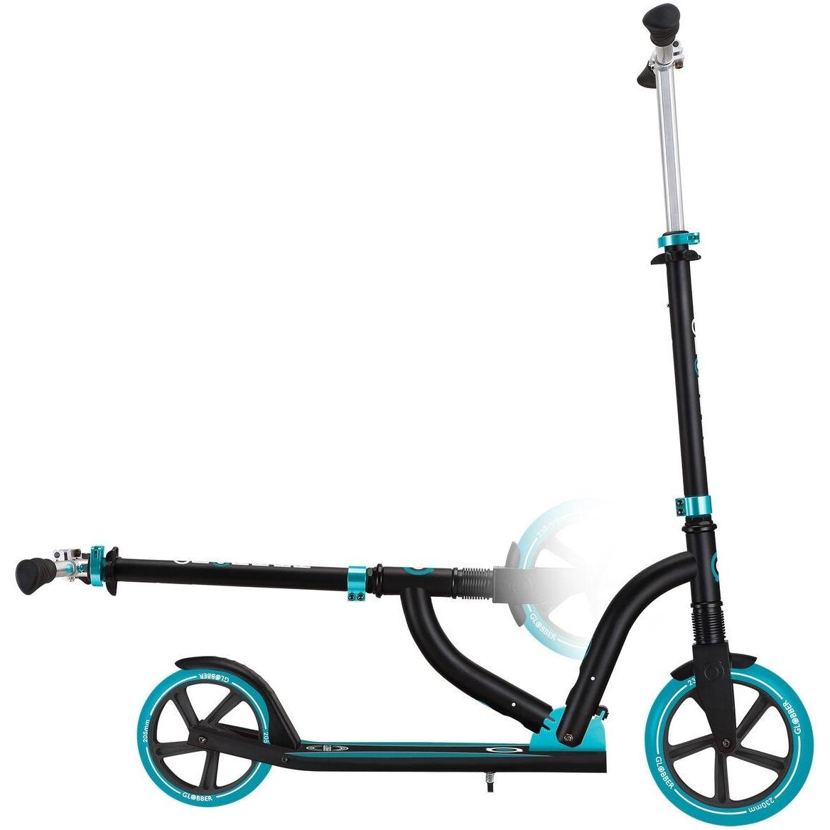 Globber NL 230-205 Duo Kick Scooter Black/Teal