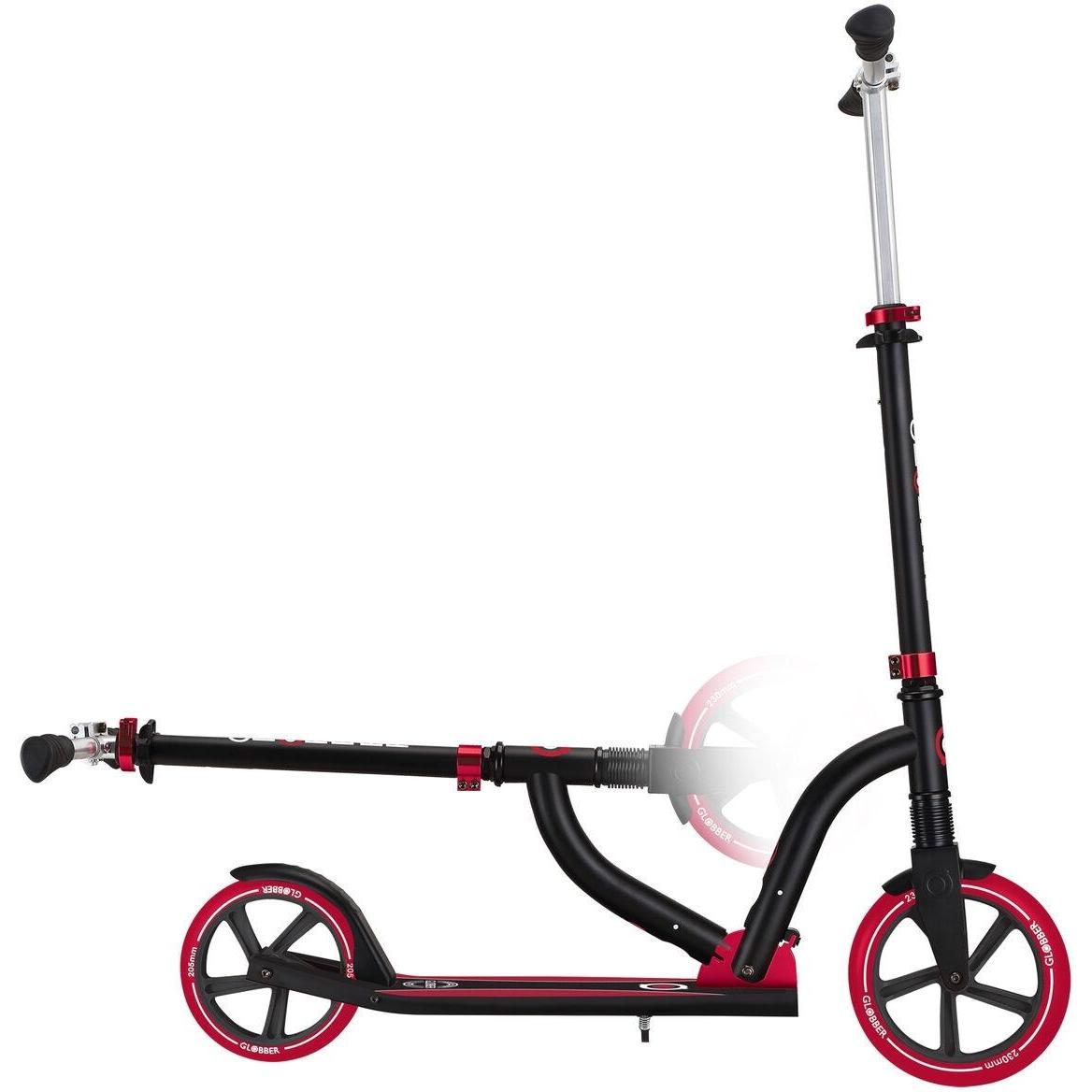 Globber NL 230-205 Duo Kick Scooter Black/Red
