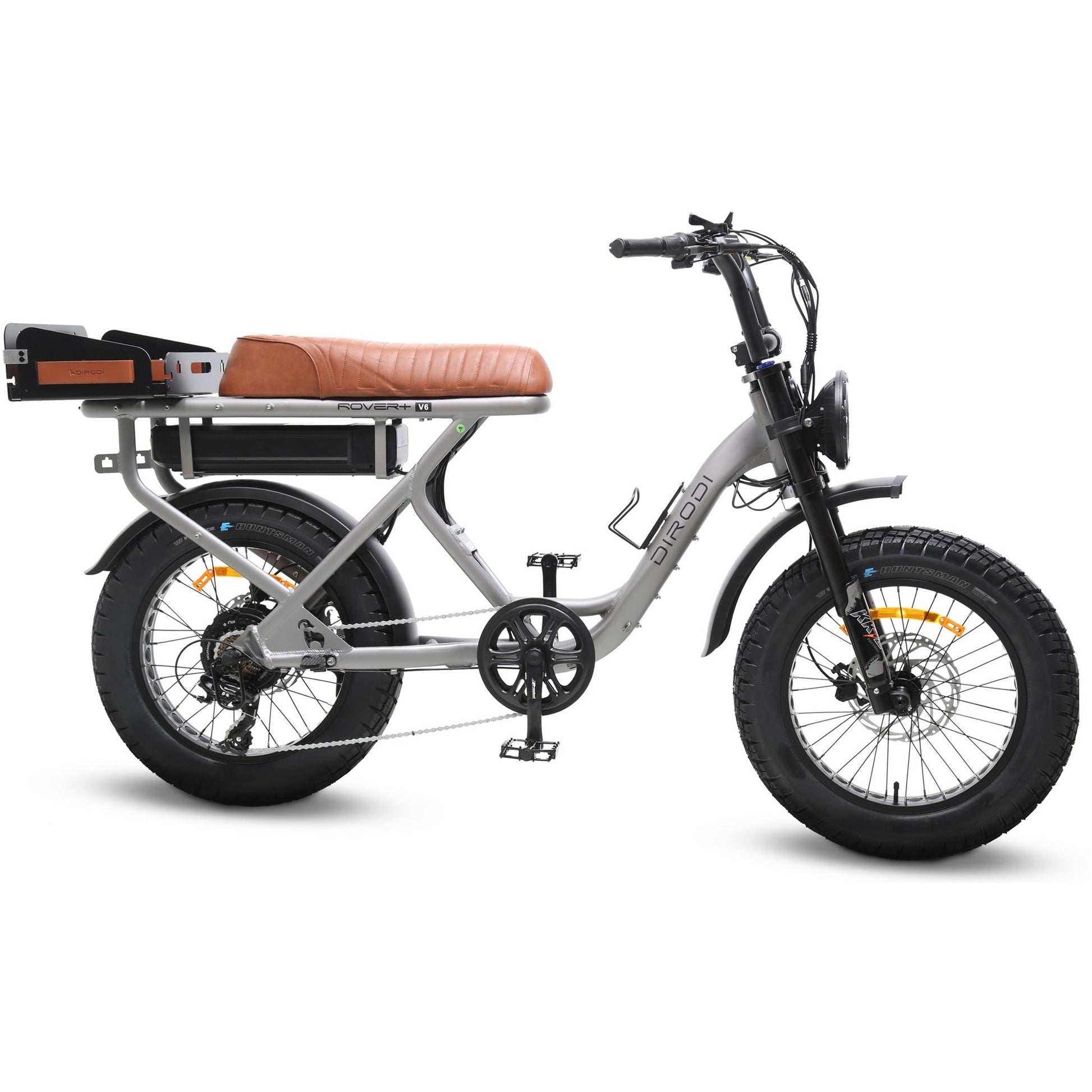 Dirodi Rover Plus Gen 6 ST 250W Electric Fat Bike Matte Grey