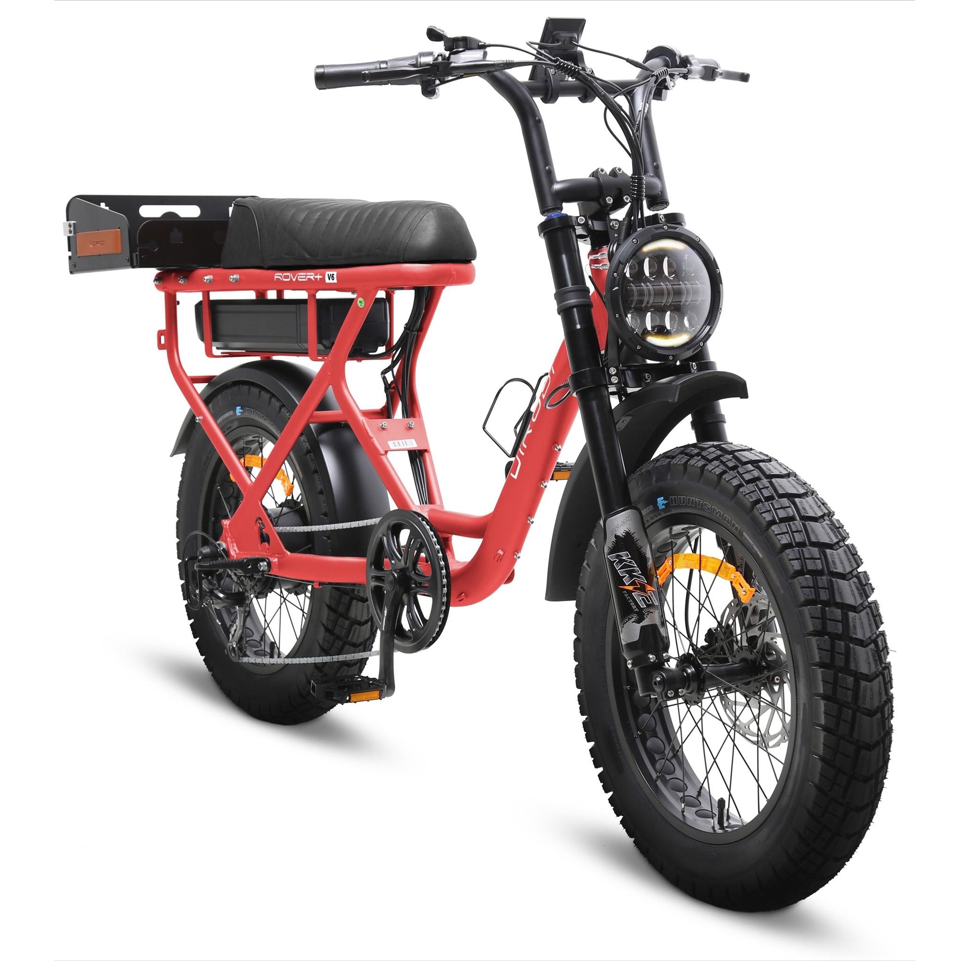 Dirodi Rover Plus Gen 6 ST 250W Electric Fat Bike Matte Red