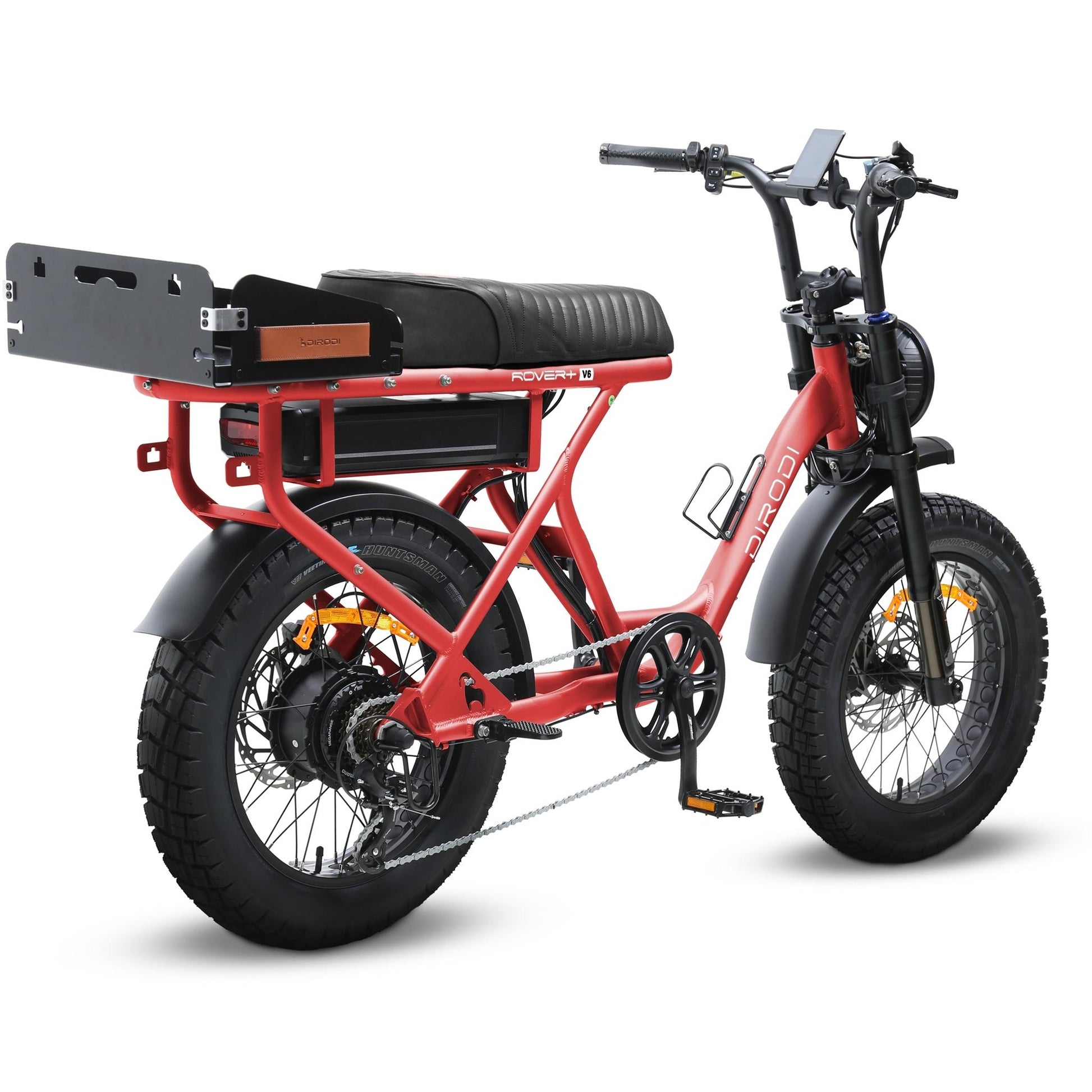 Dirodi Rover Plus Gen 6 ST 250W Electric Fat Bike Matte Red