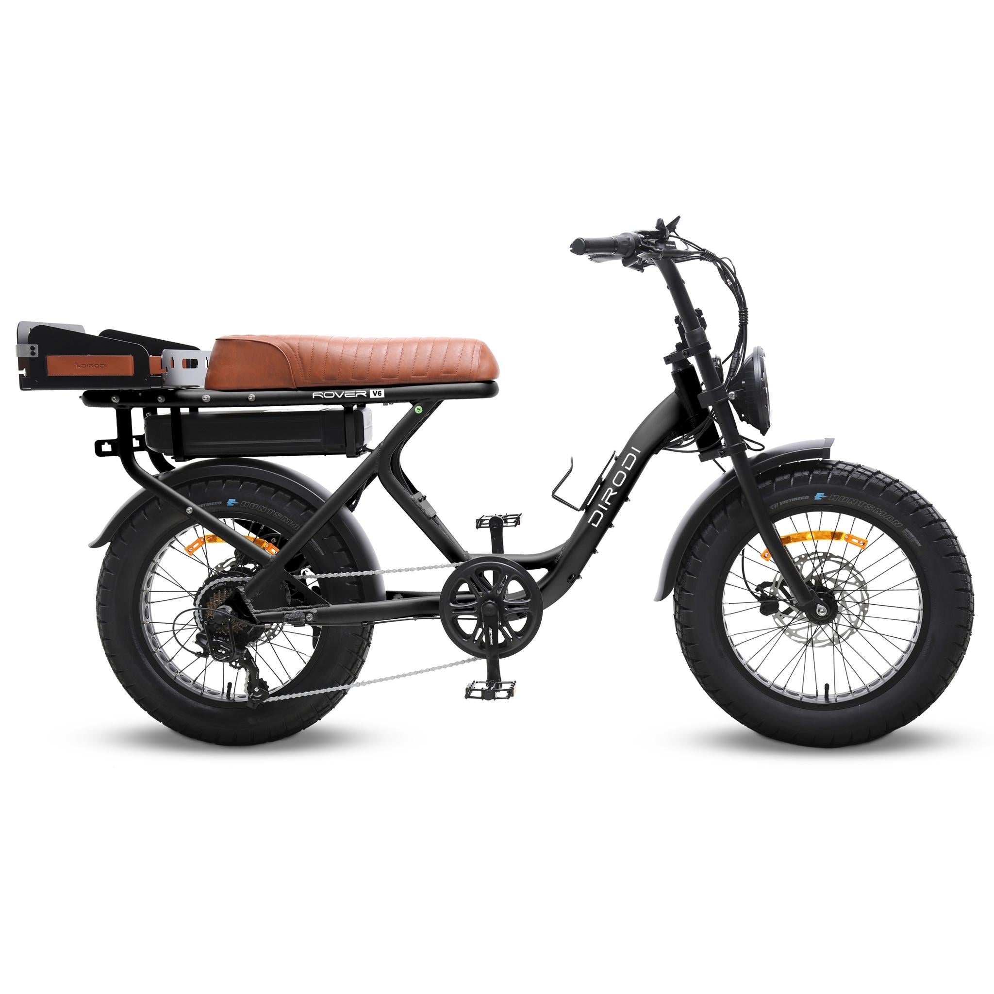 Dirodi Rover Gen 6 ST 250W Electric Fat Bike Matte Black