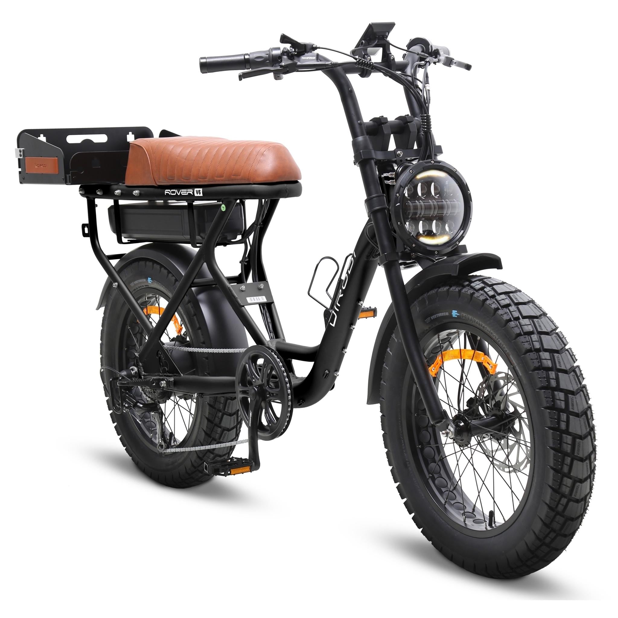 Dirodi Rover Gen 6 ST 250W Electric Fat Bike Matte Black