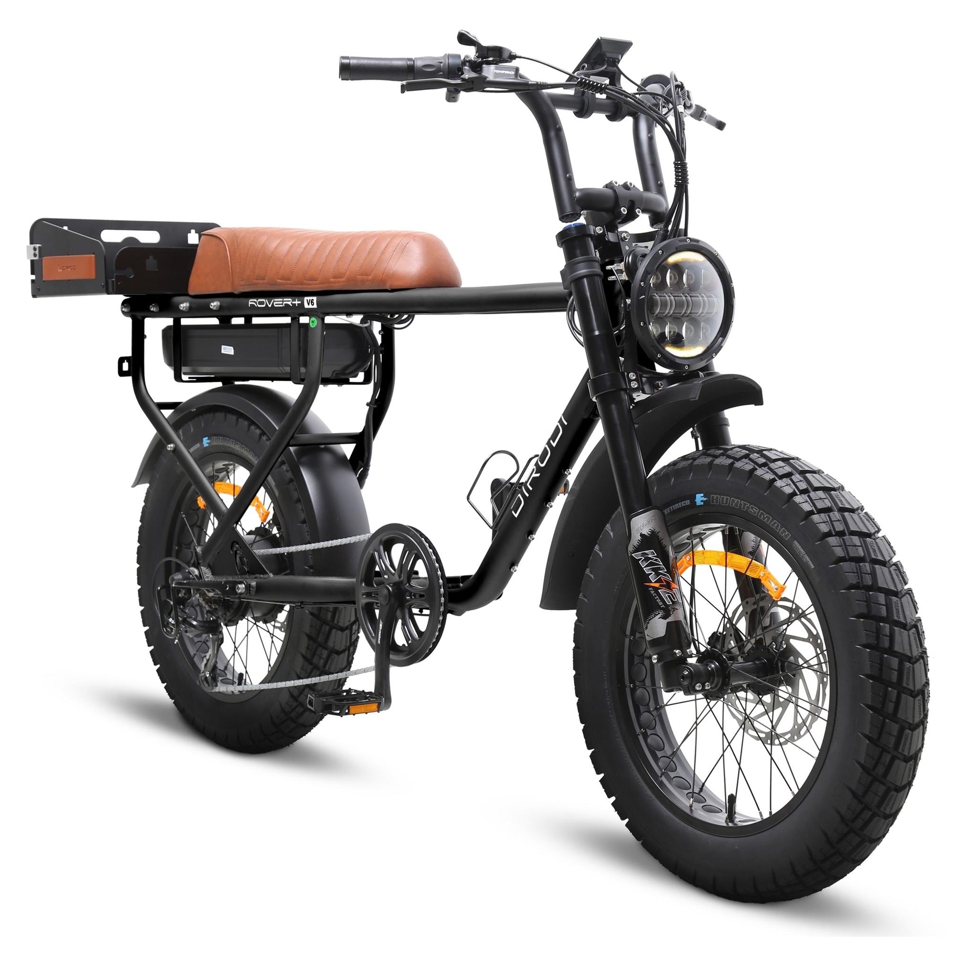 Dirodi Rover Plus Gen 6 250W Electric Fat Bike Matte Black