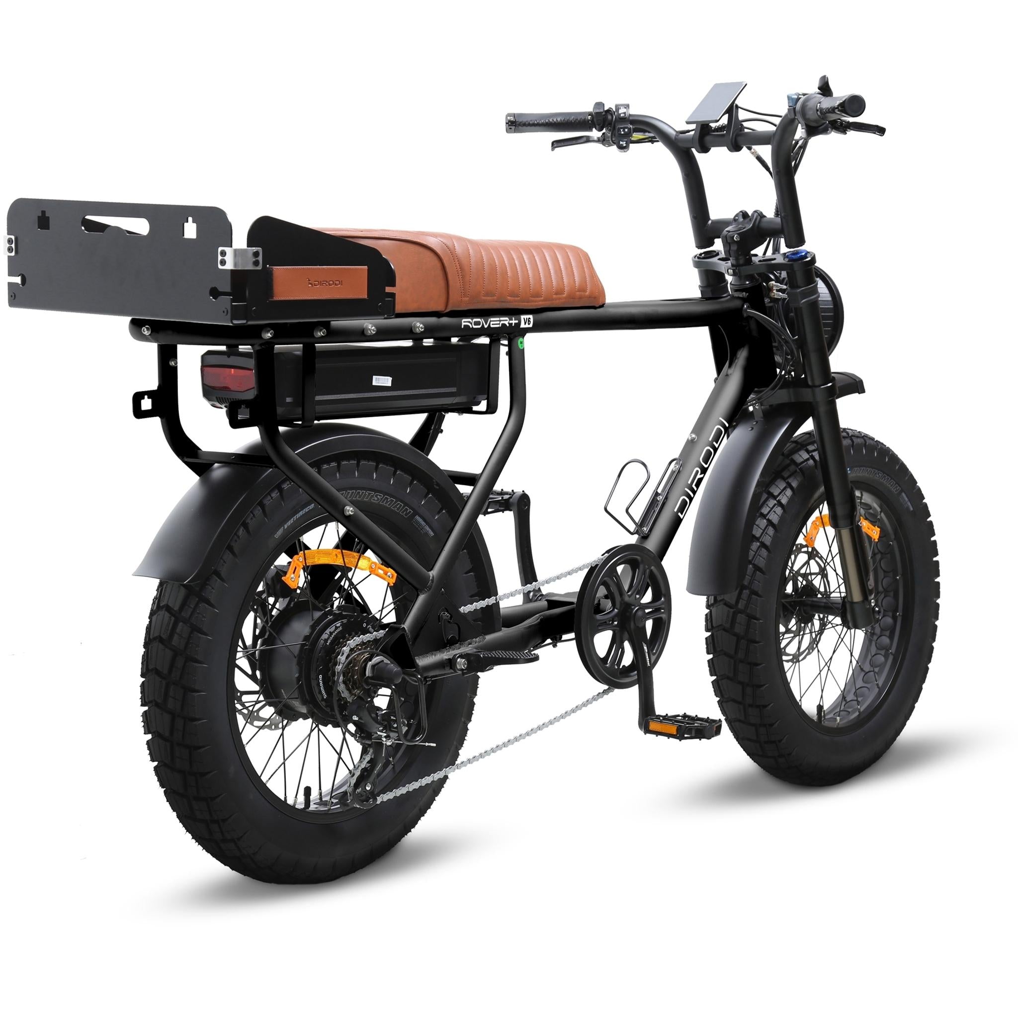 Dirodi Rover Plus Gen 6 250W Electric Fat Bike Matte Black