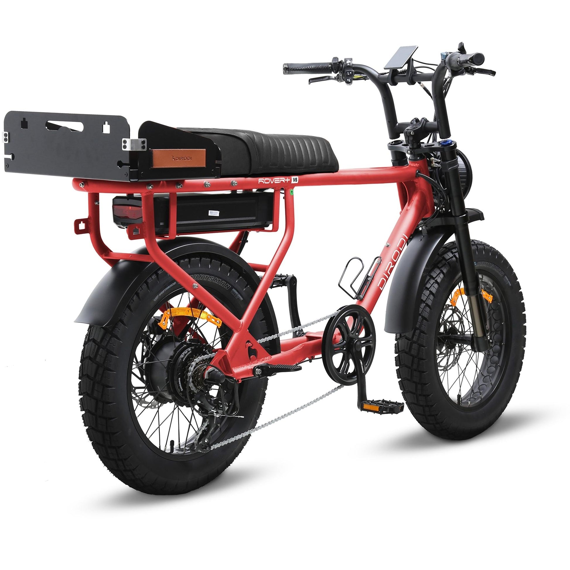 Dirodi Rover Plus Gen 6 250W Electric Fat Bike Matte Red