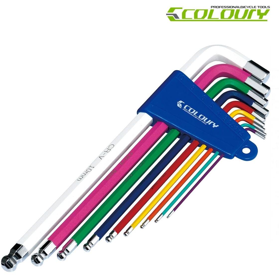 Coloury Allen Key Set Coloured