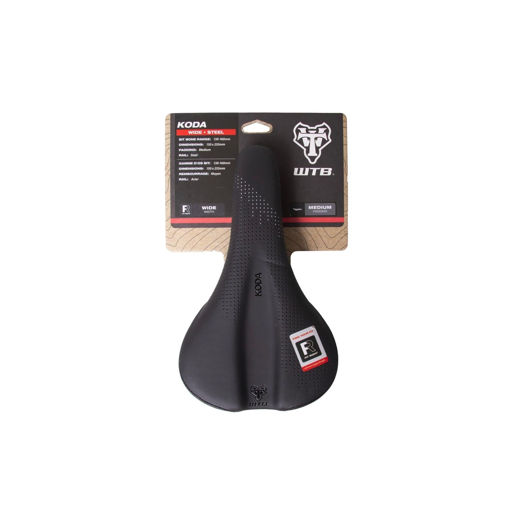 WTB Koda Wide Saddle 255mm