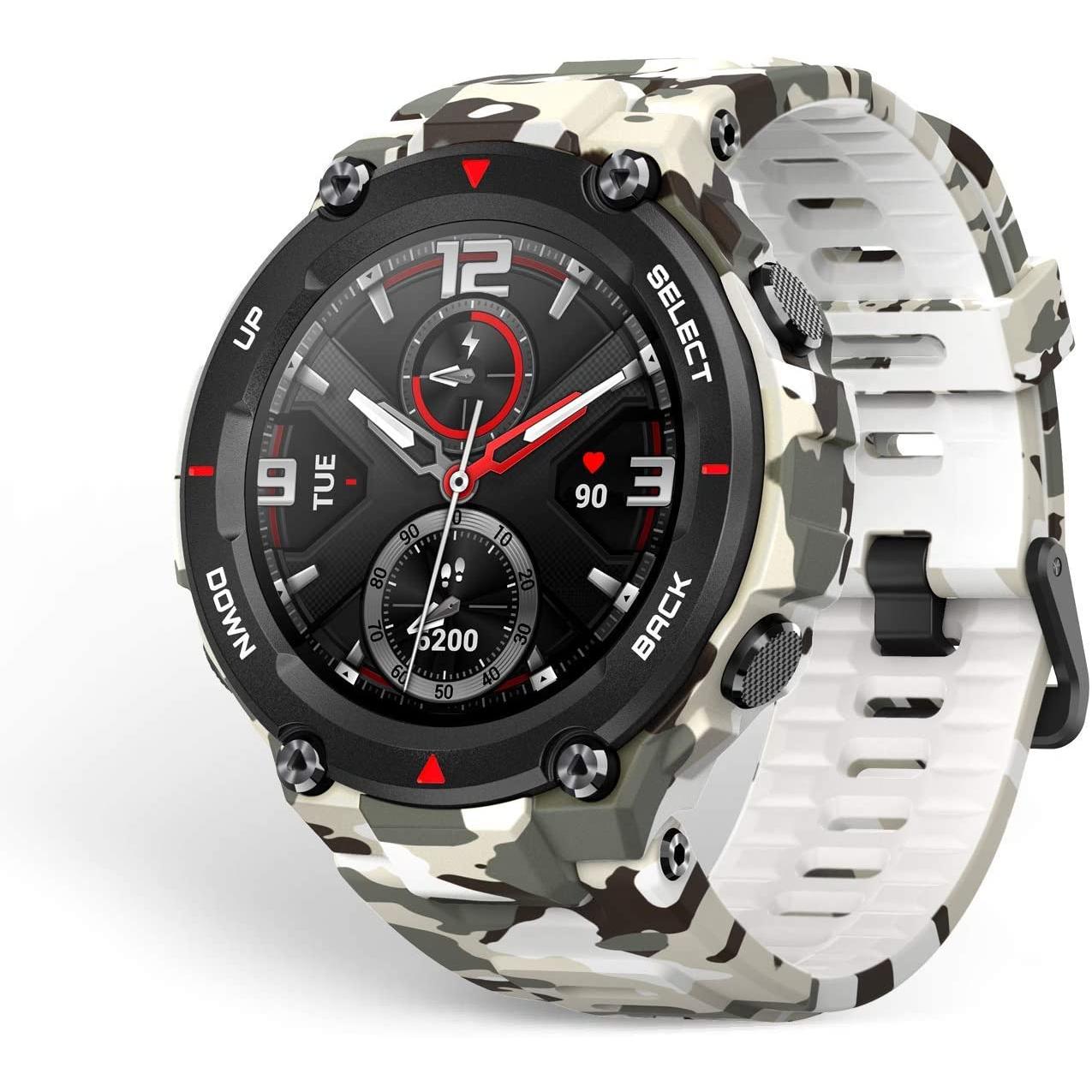 Amazfit T-Rex Smart Watch Camo Green