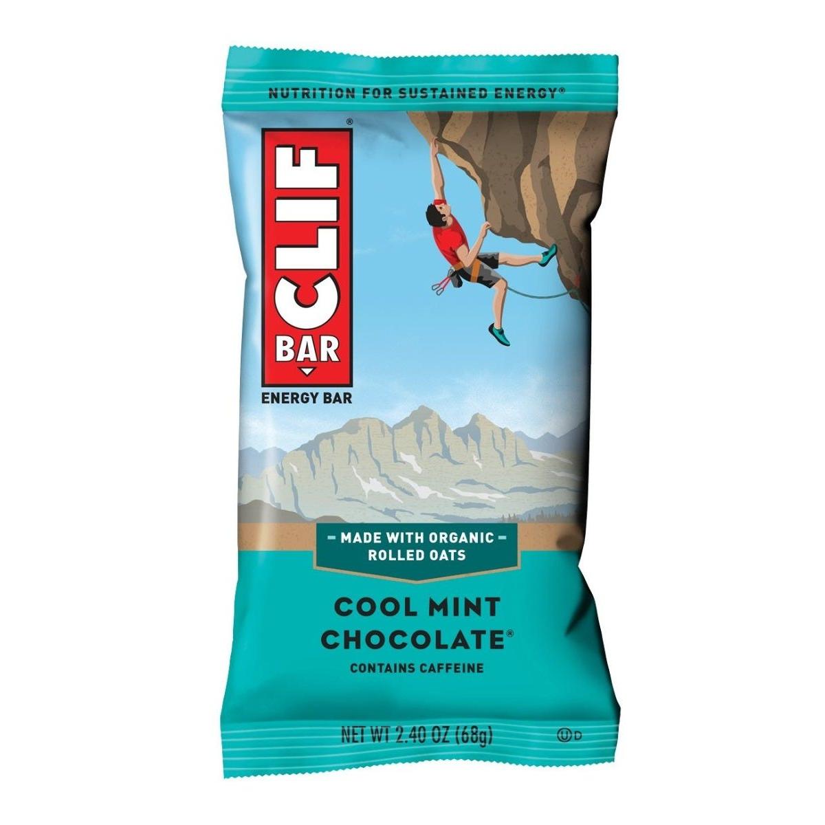 Clif Cool Mint Energy Bar (Caffeinated) (Box of 12)